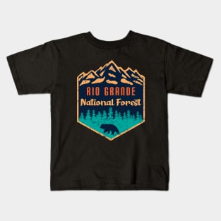 Rio grande national forest Kids T-Shirt